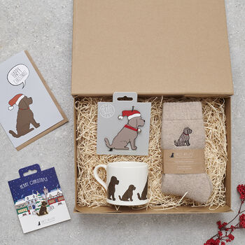 Christmas Cockapoo / Labradoodle Dog Pin Badge, 12 of 12