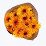 Yellow Spider Gerbera Fresh Flower Bouquet, thumbnail 2 of 3