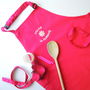 Kids Personalised Embroidered Apron, thumbnail 1 of 4