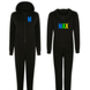 Personalised Family Neon Onesies In Black, thumbnail 3 of 6