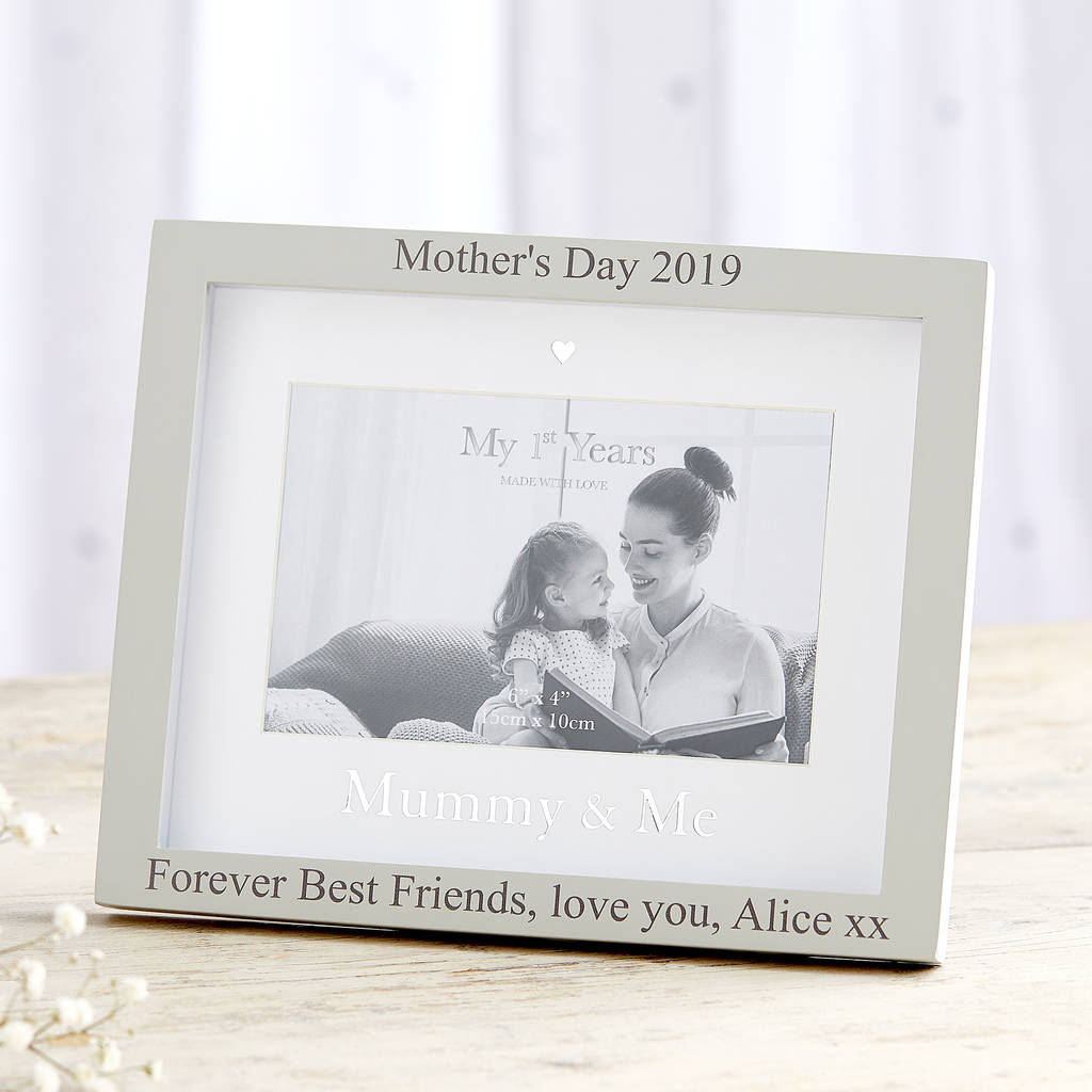 Personalised 'mummy And Me' Photo Frame By My 1st Years