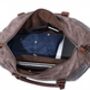 Canvas Travel Duffel Bag For Holiday, thumbnail 6 of 12