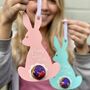 Personalised Creme Egg Bunny Decoration, thumbnail 1 of 4