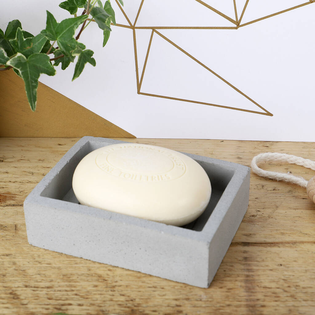 Concrete Soap Dish By Segment 9