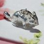 Chinchilla Charm Sterling Silver, thumbnail 1 of 6