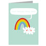 Personalised Rainbow Greetings Card, thumbnail 3 of 3