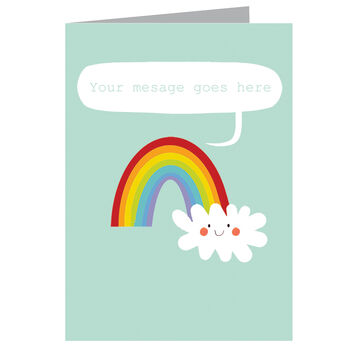 Personalised Rainbow Greetings Card, 3 of 3