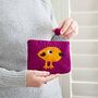 Felt Birdie Purse, thumbnail 3 of 9