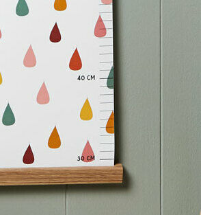 Personalised Rainbow Height Chart, 6 of 7