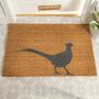 Country Home Pheasant Print Doormat, thumbnail 1 of 4