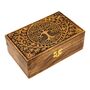 Engraved Tree Of Life Wooden Jewellery Box, thumbnail 8 of 11