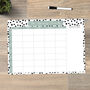 Personalised Spotty Weekly Family Organiser Whiteboard, thumbnail 1 of 8