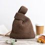 Medium Knot Bag Easy Knitting Kit, thumbnail 1 of 8