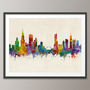 Chicago Skyline Cityscape Art Print, thumbnail 5 of 8