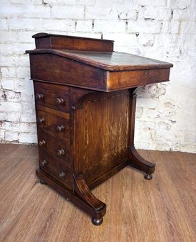 Victorian Walnut Davenport Desk, 5 of 9