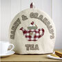 Personalised 40th Ruby Anniversary Tea Cosy Gift, thumbnail 6 of 12