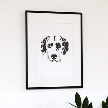 Dalmatian Dog Screen Print, 2 of 3
