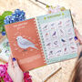 Personalised Bird Watching Journal Notebook, thumbnail 11 of 12