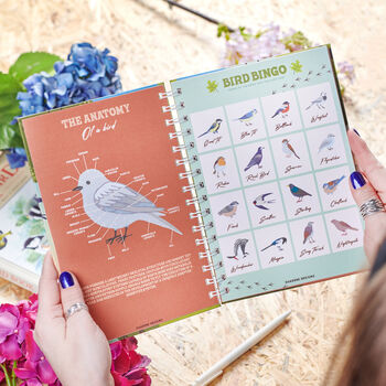 Personalised Bird Watching Journal Notebook, 11 of 12