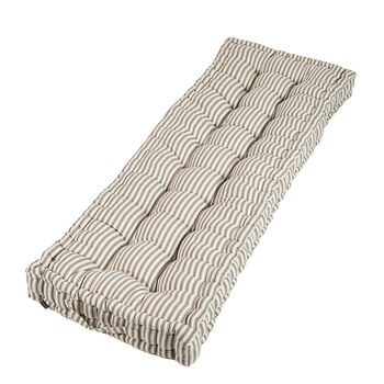 Extra Large Vintage Striped Bench Cushion, 2 of 5