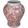 Chinoiserie Ginger Jar Pot And Vase Boxtel Red Porcelain, thumbnail 5 of 8