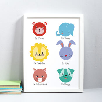 Colourful Animal Personality Print, 2 of 6