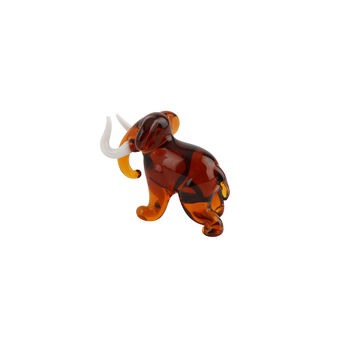 Artisan Glass Woolly Mammoth In Gift Box | Collectable | Glass Animal | Home Decor, 5 of 5
