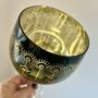 Electroplated Midnight Peacock Gin Glasses, thumbnail 2 of 3