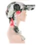 Chemo Headwear Beanie Hat Cap With Headscarf, thumbnail 7 of 9