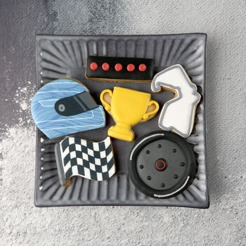 Motor Racing Vanilla Biscuit Box, 5 of 6