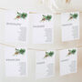 Christmas Wedding Table Plan Cards, thumbnail 5 of 7