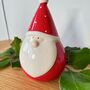 Ceramic Red Plump Santa, thumbnail 6 of 6