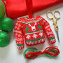 Stitch Your Own Christmas Jumper Bauble, thumbnail 5 of 6