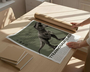 Tyrannosaurus Rex | Dinosaur Art Print, 3 of 8