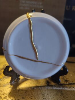 Shallow Japanese Bowl With Fish Motif, 2 of 2