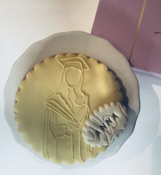 Graduation Personalised Letterbox Vanilla Cookie, 3 of 12