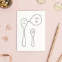 Big Spoon, Little Spoon Love Card, thumbnail 1 of 4