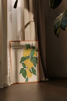 When Life Gives You Lemons Print, 6 of 6