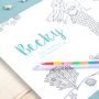 Under The Sea Personalised Party Colour In Place Mats, thumbnail 4 of 8