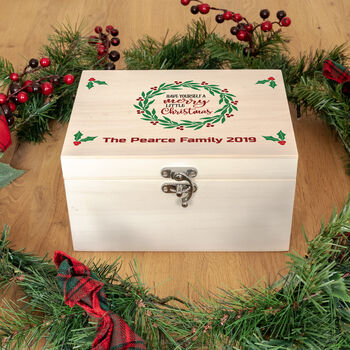 Personalised Merry Little Christmas Eve Box, 2 of 4