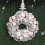 Winter Forest Christmas Door Wreath, thumbnail 1 of 4