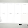 Weekly Planner Aluminium Wall Whiteboard, thumbnail 1 of 7