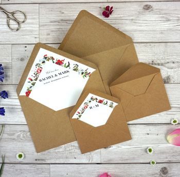 Floral Bloom Wedding Stationery, 11 of 12