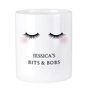 Personalised Eyelashes Ceramic Makeup Brush Pot, thumbnail 3 of 5