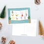 12 Days Of Christmas Postcards Pack Of 10, thumbnail 1 of 3