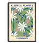 Fleurs Et Plantes Copenhagen Artwork Print 50xm X 70cm, thumbnail 1 of 3