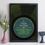 Personalised Birthday Music Print For Dad Favourite Songs Gift, thumbnail 7 of 12