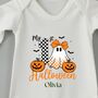 Personalised 1st Halloween Babygrow, thumbnail 2 of 2