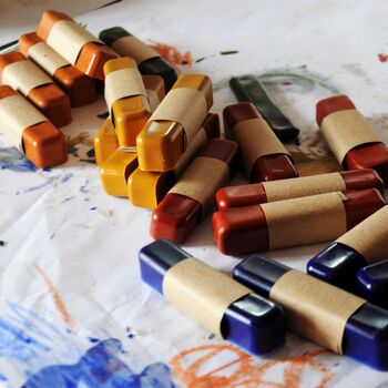 Non Toxic Beeswax Oil Pastels For Kids, 4 of 4