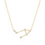 Esphyr Constellation Zodiac Necklace 18 K Gold Plated, thumbnail 5 of 8